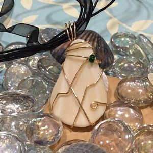 Outer Banks Shell Necklace. Crafted with Care.